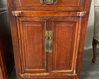 Antique Chinese Cabinet/Side Table. Measures 18" x 18" x 30. Photo 1 of 2.
