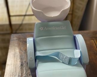 American Girl Beauty Salon chair. Photo 2 of 2.