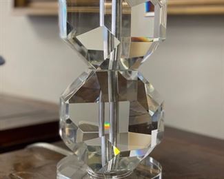 Restoration Hardware cut glass table lamp. Photo 2 of 2.
