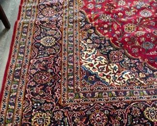 Persian Kashan rug. Measures 10’ x 12. Photo 1 of 2.