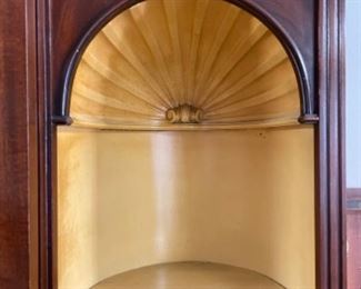 Antique cabinet/breakfront. Measures 50”W x 16” D x 80” H. Photo 2 of 3.