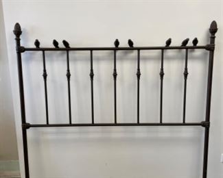 Full side size metal bed frame. Photo 1 of 3.