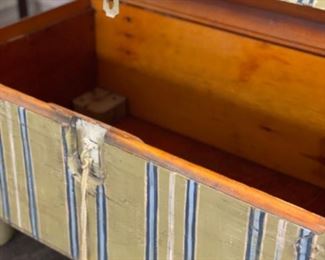 Toy chest. Measures 29.5” W x 18” D. Photo 3 of 3.