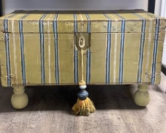 Toy chest. Measures 29.5” W x 18” D. Photo 1 of 3.