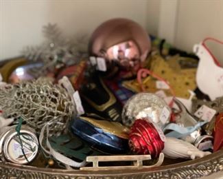 Sample of Christmas ornaments.