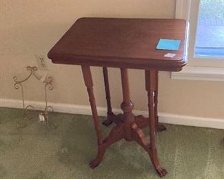 One of several handy tables.