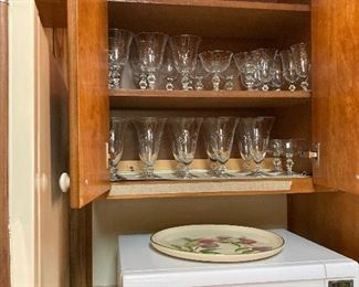 Vintage crystal and microwave