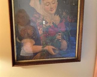 Sweet vintage print.