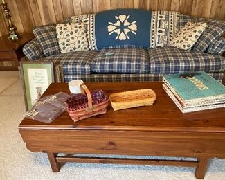 Longaberger baskets and albums 