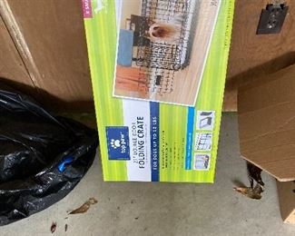 New dog crate