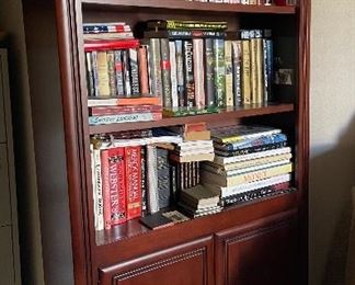 Mahogany bookcase