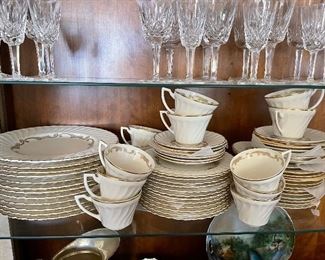 Baroque bone china by Syracuse, USA