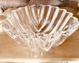 Orrefors crystal salad bowl