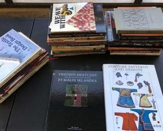 Weaving, Embroidery, Textile Hard Cover Books
