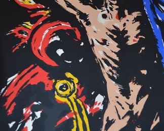 Clive Barker  At the door of the Primal room 