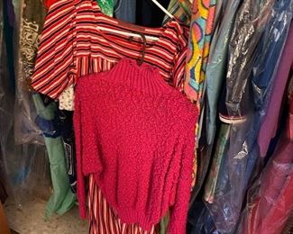 So many vintage clothes