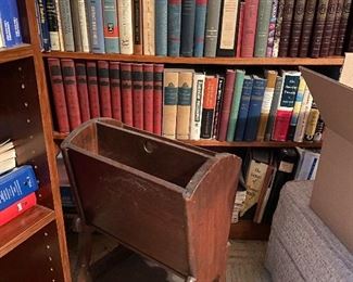 Magazine stand, Old books