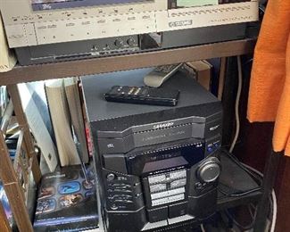 Tatung and Sharp stereo systems