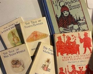 Vintage Beatrix Potter books, more