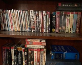 DVDs and VHS