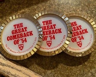 Harvard reunion coasters
