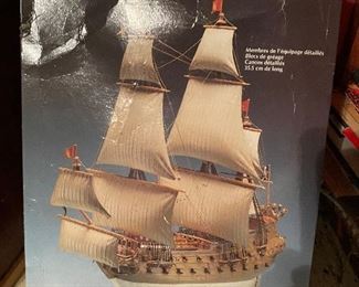 Pirate ship model kit