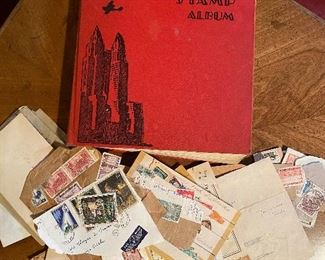 Postage stamp collection