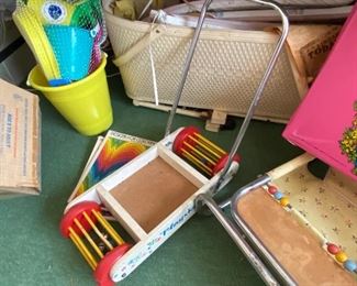 Vintage Playskool cart