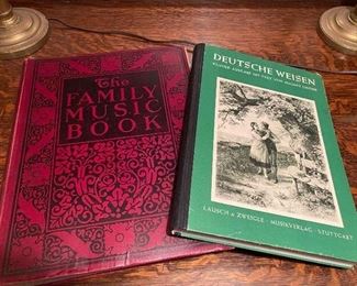 Sheet music song books