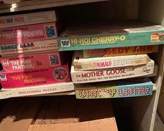 Vintage board games