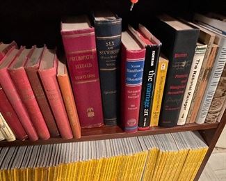 Old books and Nat Geos