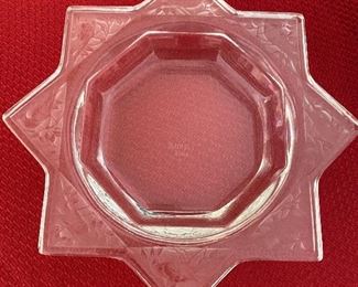 Lalique star candy dish