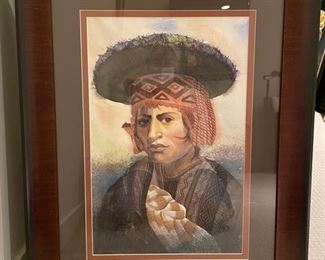 The "Inca" 16" W x 22" H.