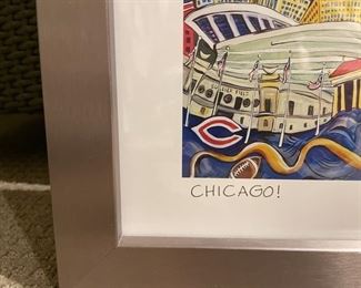 Nikki Pritchett "Chicago" signed by artist. Photo 3 of 3.