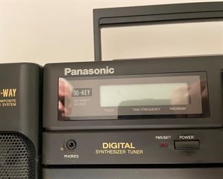Panasonic Portable Stereo. Photo 2 of 2.
