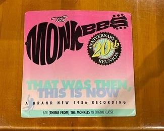 The Monkees 45 vinyl record.