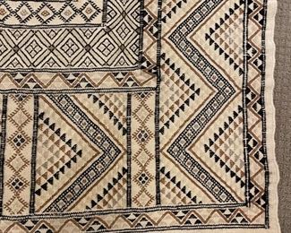 Tunisian Wool Rug. Measures 6' 8 x 9' 6". Photo 2 of 5.