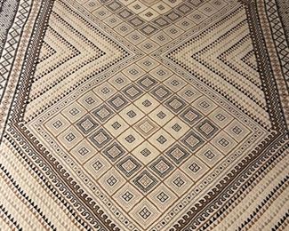 Tunisian Wool Rug. Measures 6' 8 x 9' 6". Photo 4 of 5.