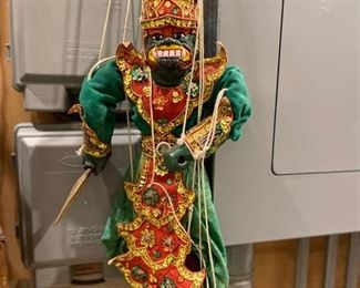 Burmese puppets. Photo 2 of 3.