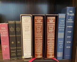 Sample of religious books.