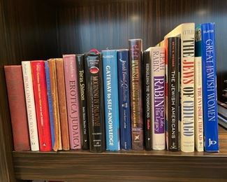 Sample of Jewish books.