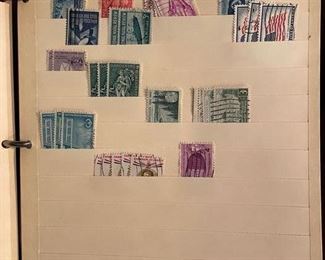 Sample of cancelled stamp collection. Photo 6 of 8.