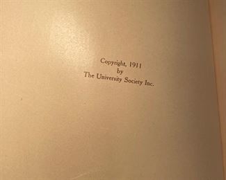 The Works of William Shakespeare. University Edition, 1911. Photo 2 of 5.