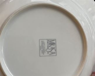 Mikasa Midnight fine china. Complete service for 12. Photo 2 of 5.