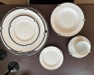 Mikasa Midnight fine china. Complete service for 12. Photo 31 of 5.