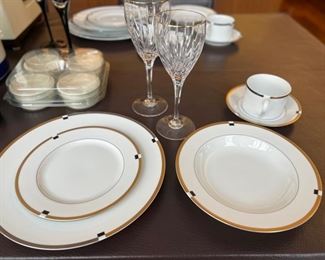 Mikasa Midnight fine china. Complete service for 12. Photo 4 of 5.