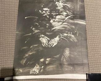 Unframed Lithograph. Measures 18" W x 24" H. Signed by artist.