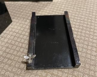 Black bathroom accessories. Photo 2 of 3.