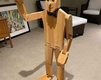 Wooden Personalities, "The Perfect Valet." Measures 46" H.