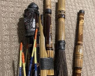 Poison Darts from Pygmy Tribe either Botswanan or South African. Photo 1 of 2.